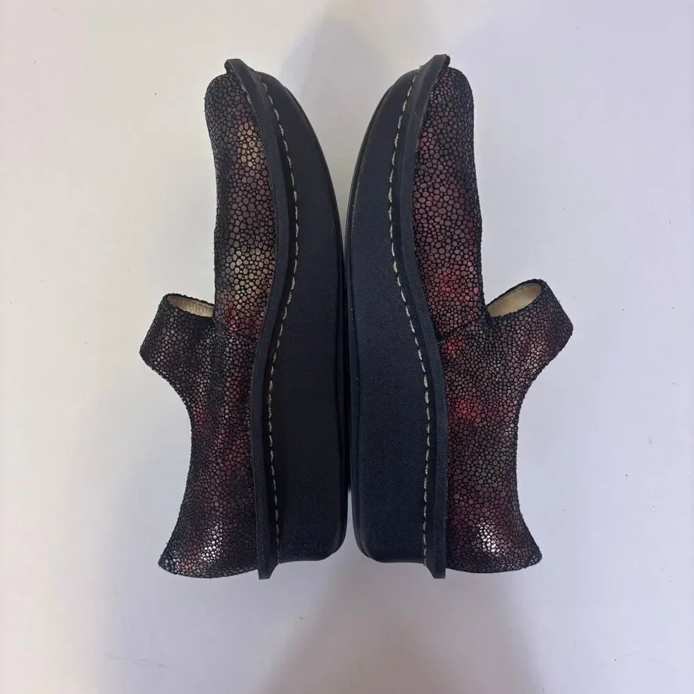 Alegria Red Reflect Leather Mary Jane‎ Comfort Shoes Size 36 = 6